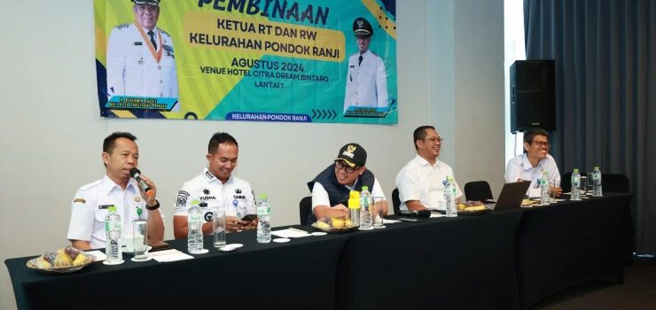 Pilar Saga Ajak Ketua RT/RW se-Kelurahan Pondok Ranji Terus Sinergi dan Berkolaborasi Bangun Tangerang Selatan