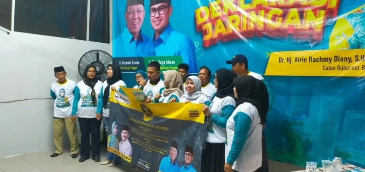Titip Harapan Besar, GNRI Tangerang Selatan Beri Dukungan Penuh untuk Airin-Ade Sumardi dan Benyamin-Pilar