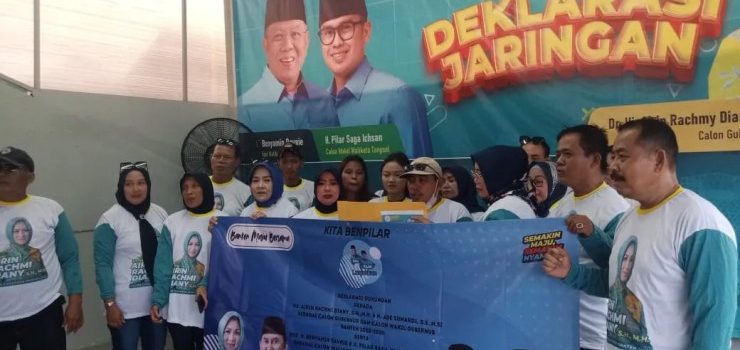 Jaringan Kita BENPILAR Dukung Airin-Ade Sumardi di Pilgub Banten dan Benyamin-Pilar di Pilkada Tangerang Selatan