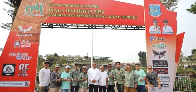 Pameran Bonsai Merdeka 2024 di Tangerang Selatan, Benyamin: Ajang Apresiasi Seni dan Lingkungan Hidup