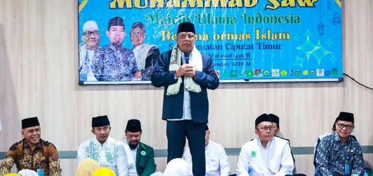 Peringatan Maulid Nabi di Ciputat Timur, Benyamin Tekankan Pentingnya Kolaborasi