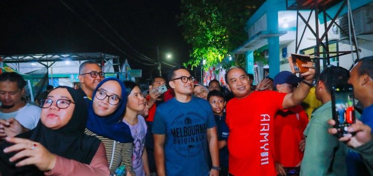 Pilar Saga Hadiri Malam Puncak HUT ke-79 RI di Graha Mas Serpong