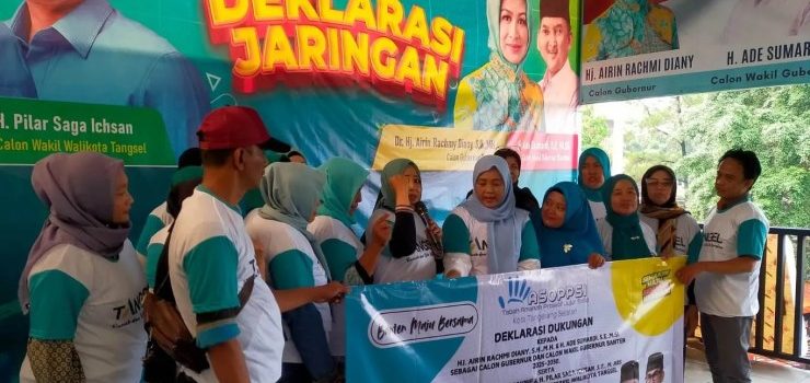 ASOPPSI Berikan Dukungan Penuh untuk Airin-Ade Sumardi dan Benyamin-Pilar