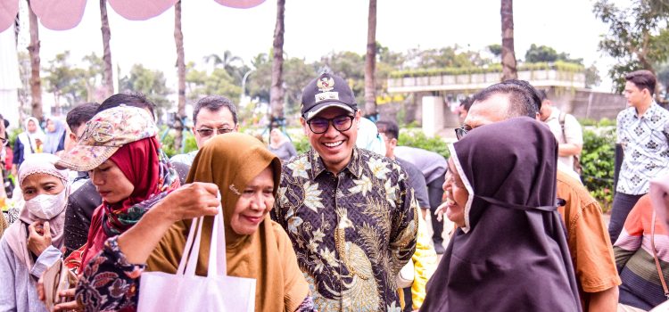 Bazar Ramadan Kecamatan Pamulang Diserbu Masyarakat