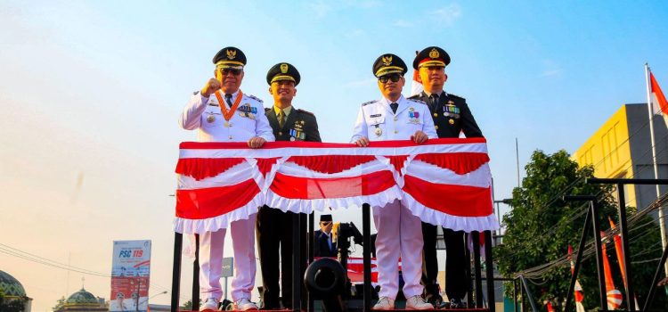 Parade Tank Meriahkan HUT ke-80 RI di Tangsel