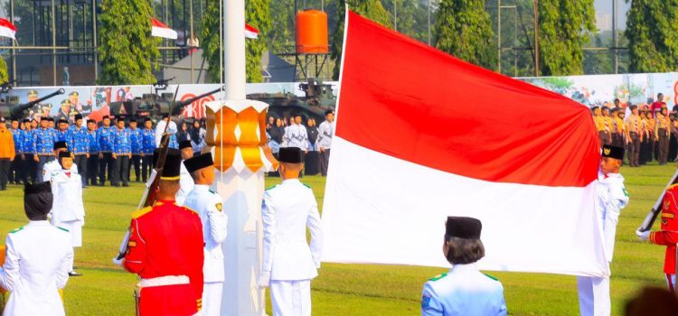 Upacara Peringatan HUT ke-80 RI di Tangsel Berlangsung Khidmat