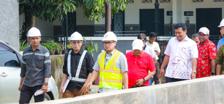 Pembangunan Turap Kali dan Pompa Air di Bintaro Regency